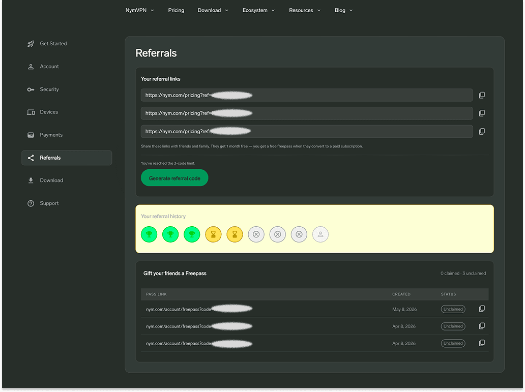 NymVPN referral code.png