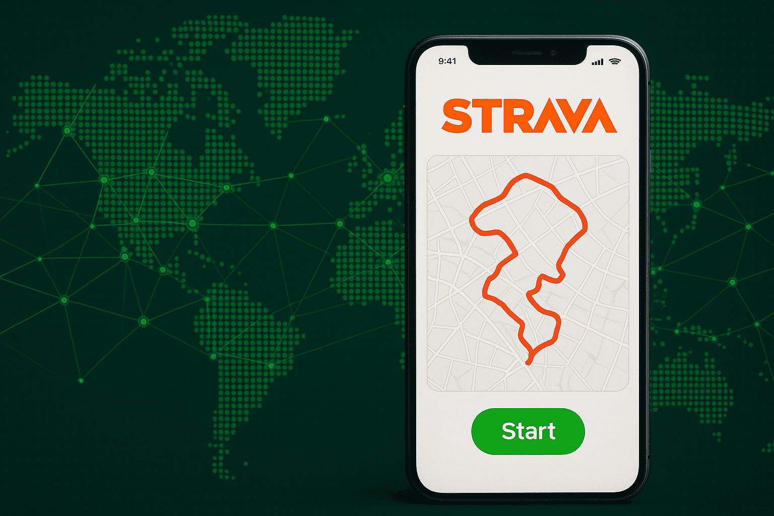 Strava App & geolocation tracking I Nym